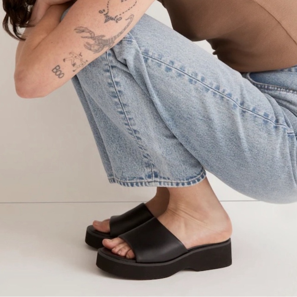 NWOT Madewell The Meesha Platform Mule